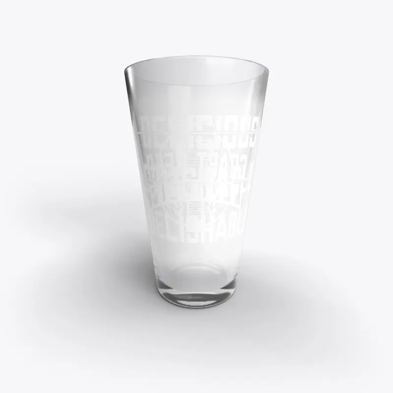 Delishable Pint Glass